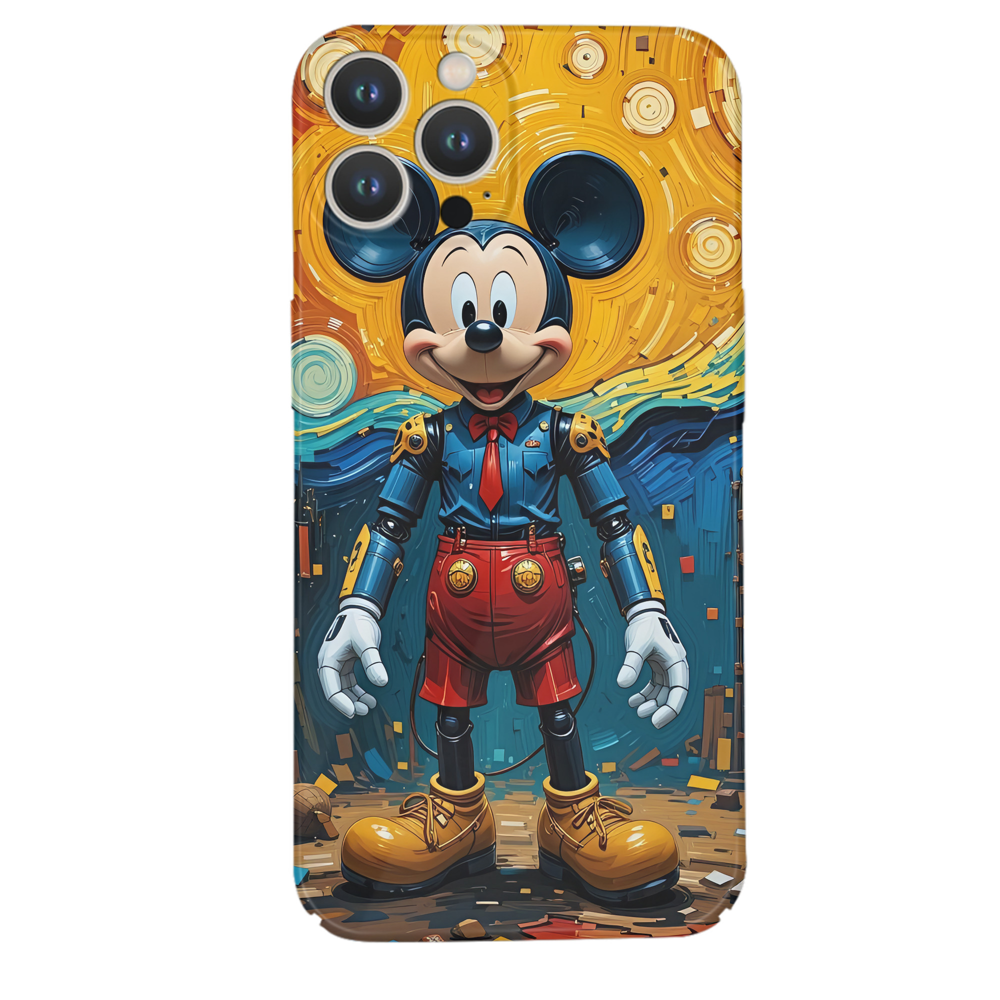 （画像用） ミッキーマウス Mickey Mouse 【iPhone 14シリーズ対応】ハードケース